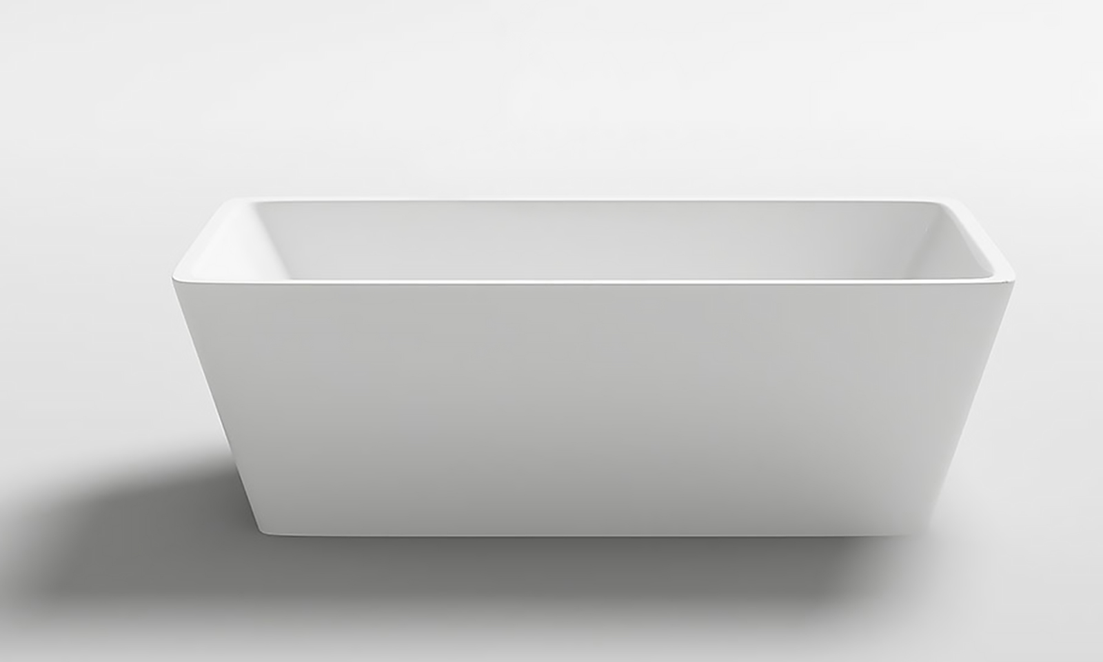 Badewanne WETZIKON II 170 x 80 cm weiß