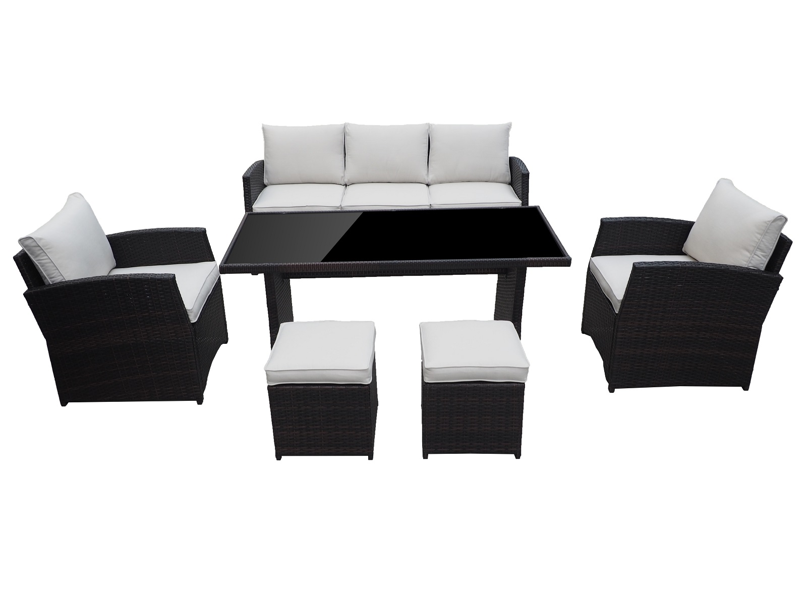 Lounge set Havanna brown