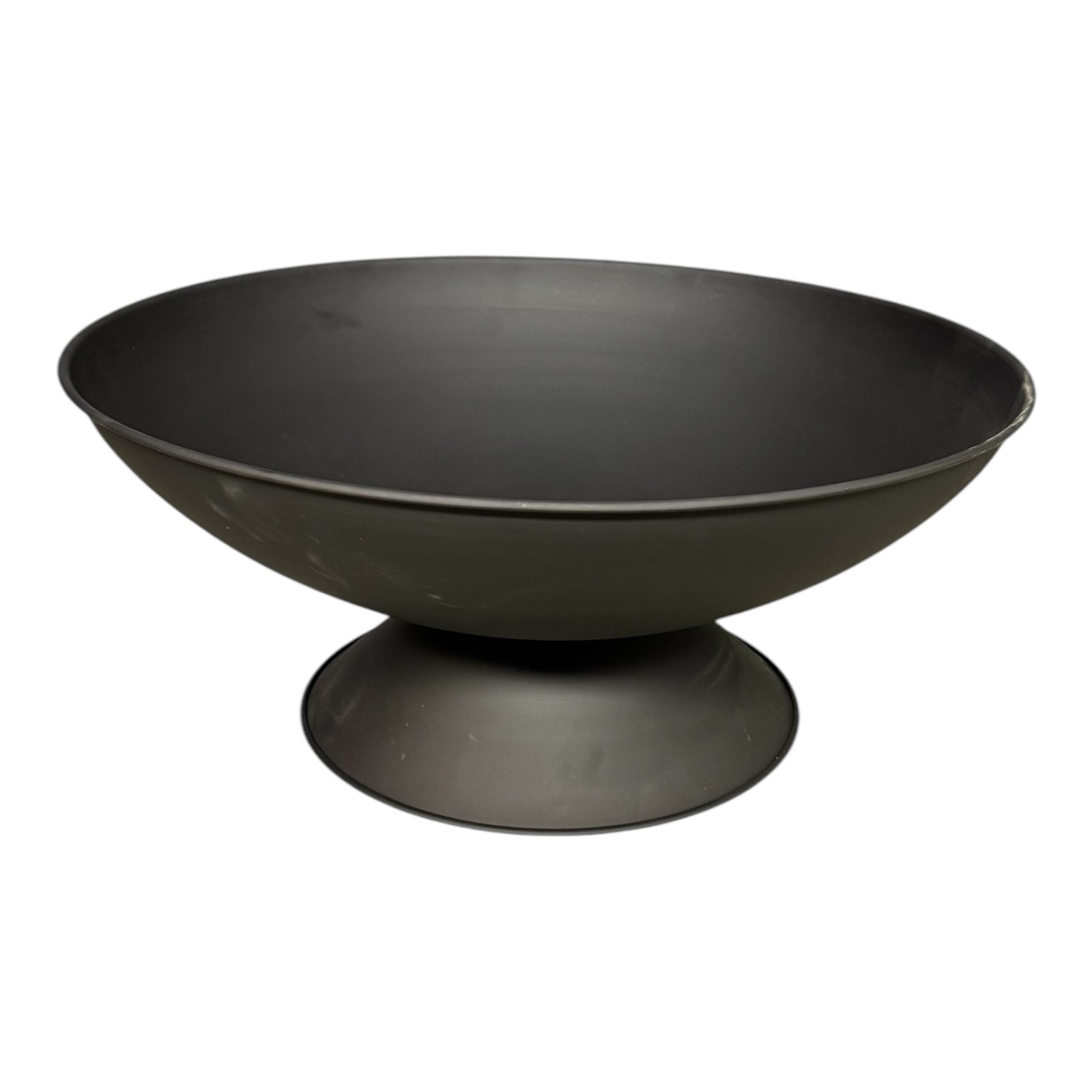 Feuerschale Indio schwarz 60 cm Garten Grill Outdoor Feuerstelle Feuerkorb