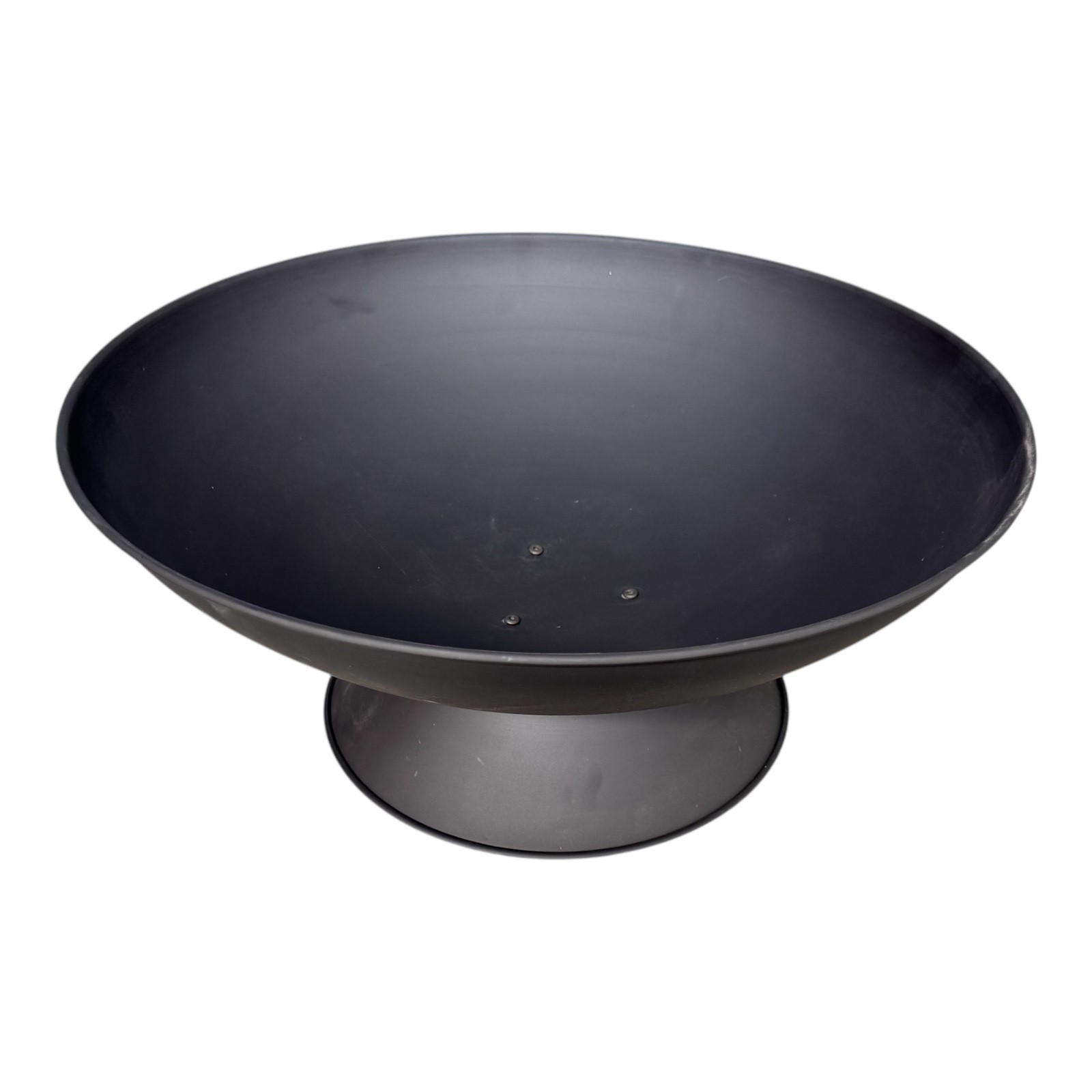 Feuerschale Indio schwarz 60 cm Garten Grill Outdoor Feuerstelle Feuerkorb