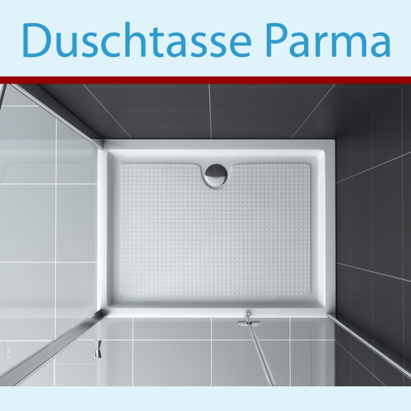 Duschtasse PARMA Duschwanne Duschboden Dusche Bad Badausstattung  100 x 80 cm
