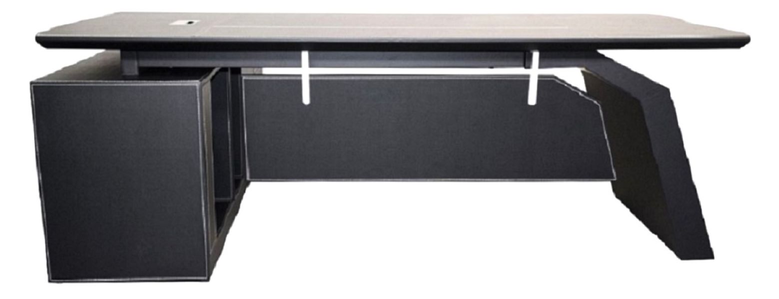 Schreibtisch PITTSBURGH schwarz Bueromoebel Chef Schreibtisch
