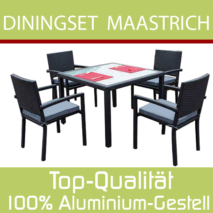 Essgruppe MAASTRICHT schwarz