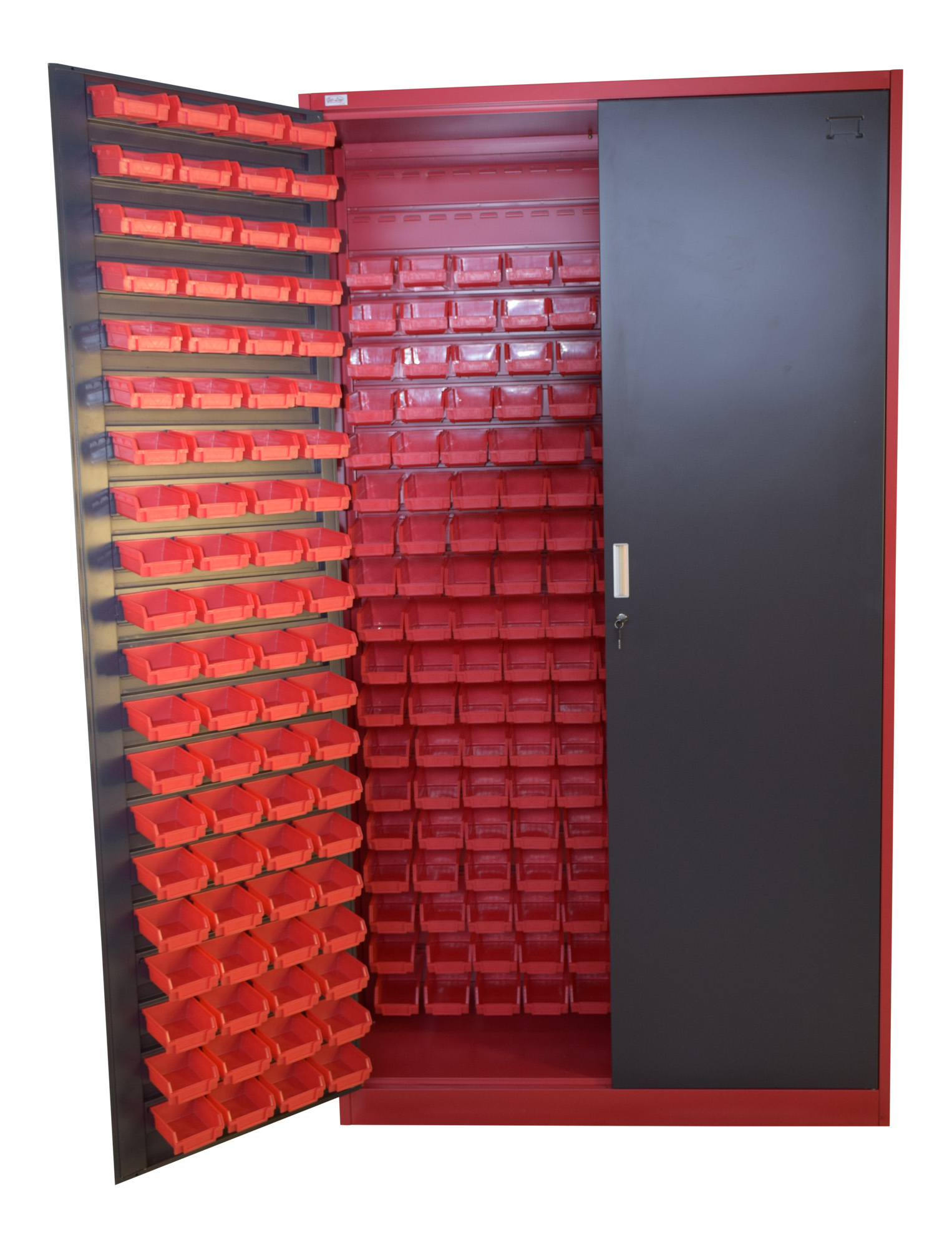 Steel Office-Cabinet "Moldau" with 340 boxes for small part storage