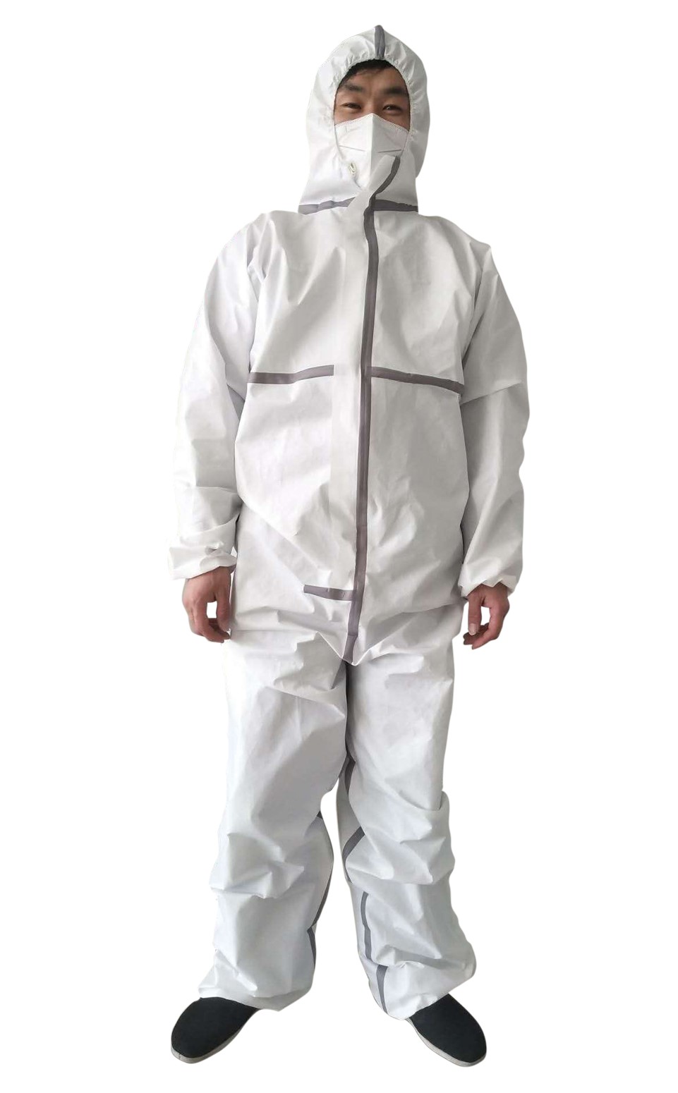 protective suit 1x in white 170-180cm