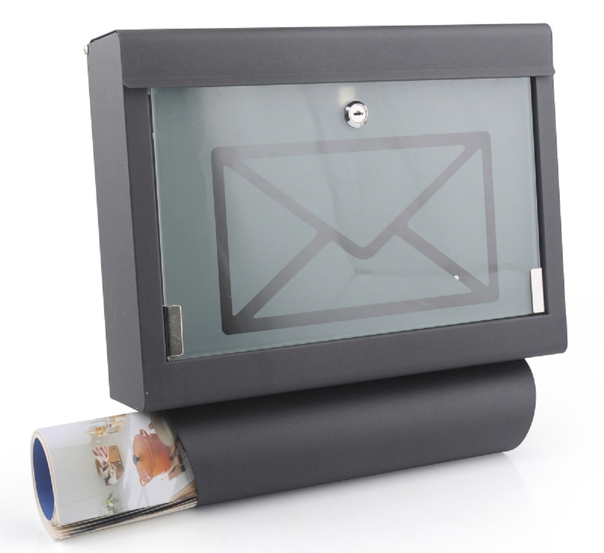 Briefkasten LETTER schwarz