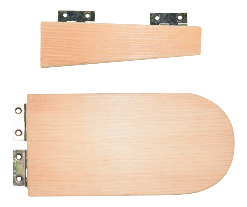 Sauna Tisch Holz Tisch klappbar für Getränke Zubehör Jet-Line Infrarotsauna 19.5 x 9.5 cm