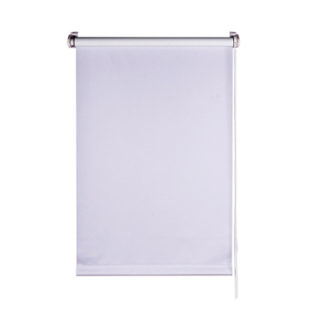 Roller Blind, white opaque 150 cm length x 65 cm width