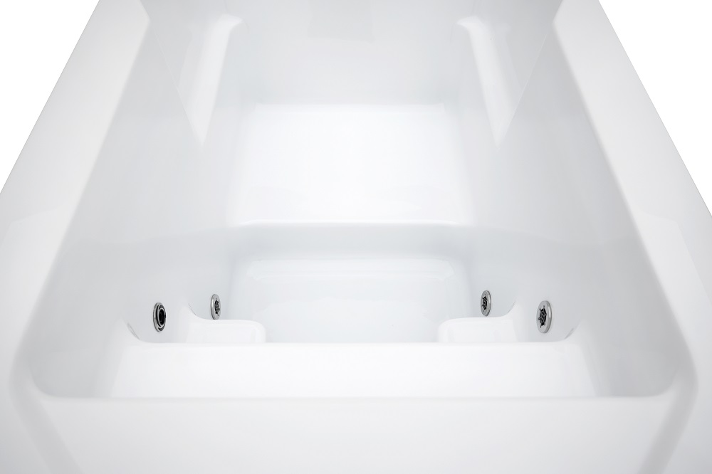 Eiswanne Badewanne Saunawanne Kaltwanne SISSIMA 190 cm schneeweiß