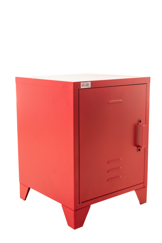 Steel Office-Cabinet MINSKOW locker 1door red