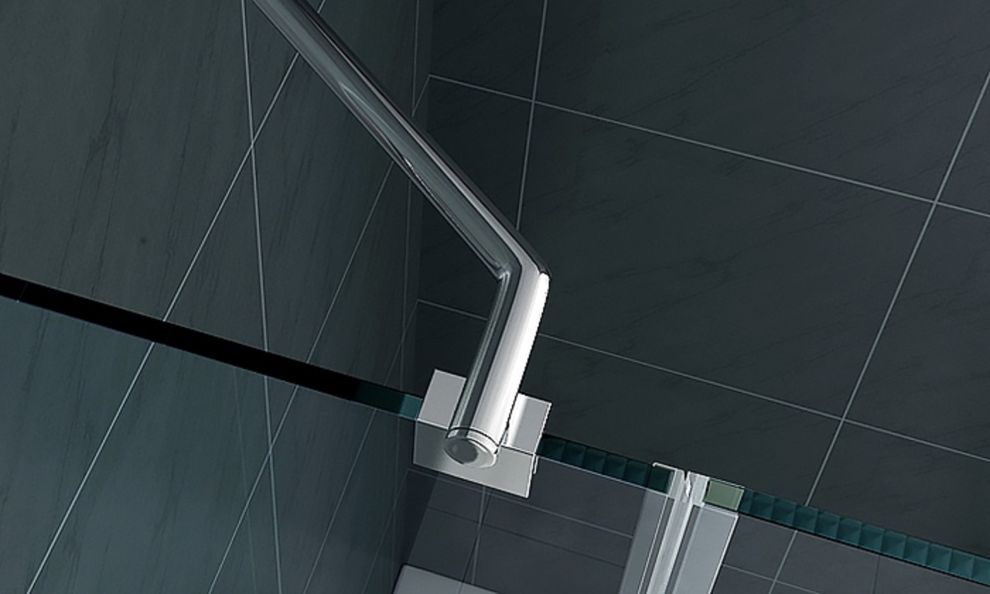 Glasdusche VERONA Klarglas Duschkabine 100 x 100 x 190 cm