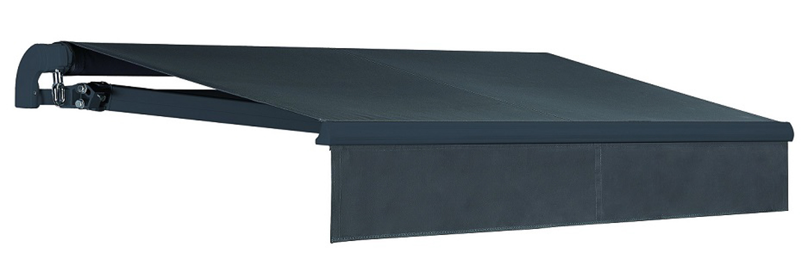 Gelenkarmmarkise Balkon 3 x 2.5 m Sunconnect anthrazit mit UV Schutz 40+