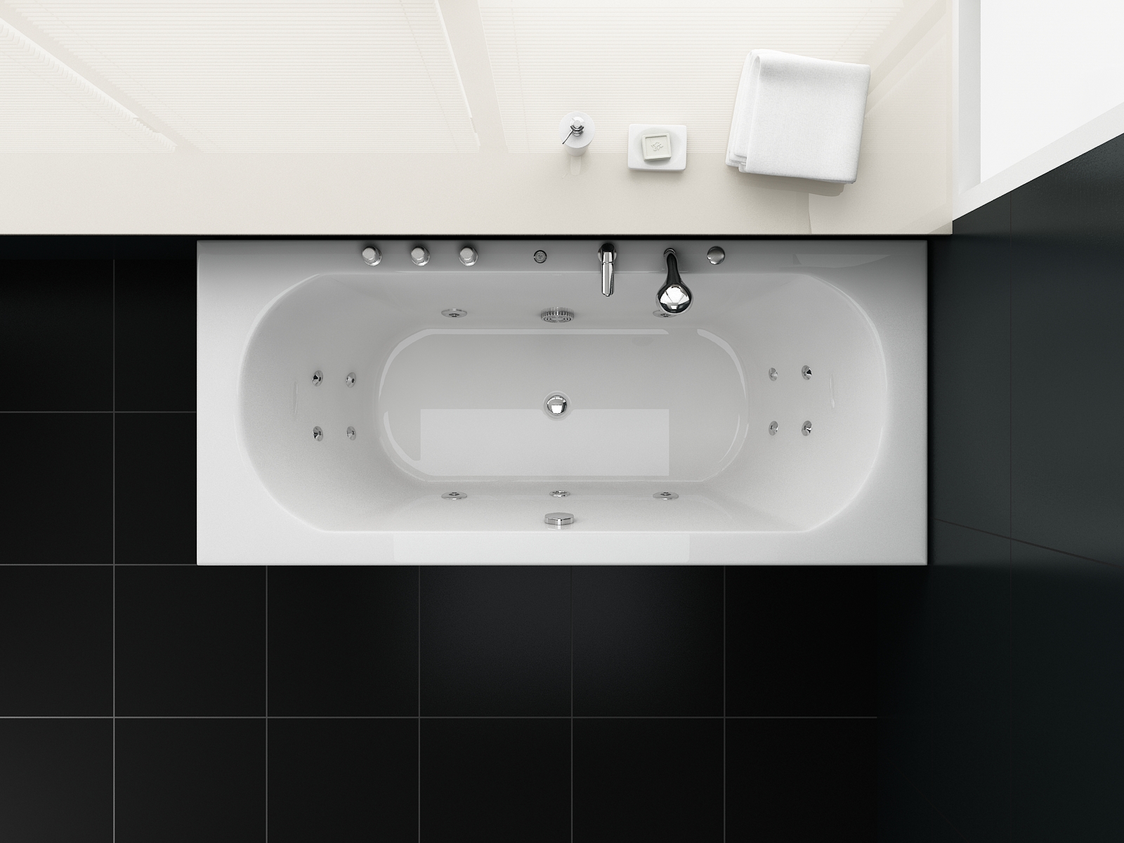 Whirlpool VILLA GABRIELA 170 x 75 cm