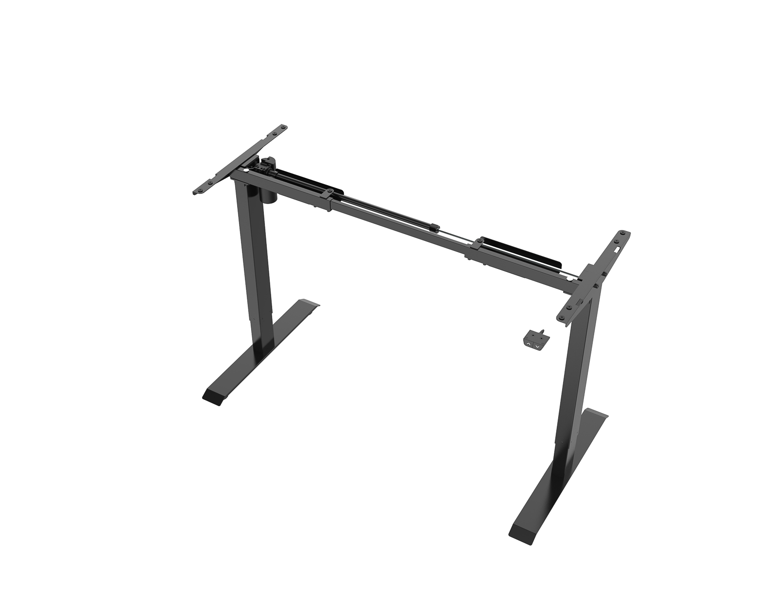 Motorized frame BASIC for height-adjustable desk, black