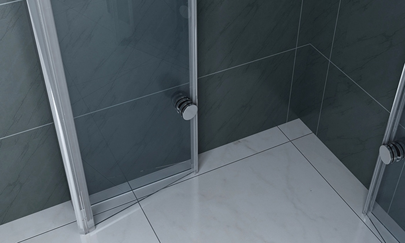 Faltdusche 100 x 100 x 200cm klarglas