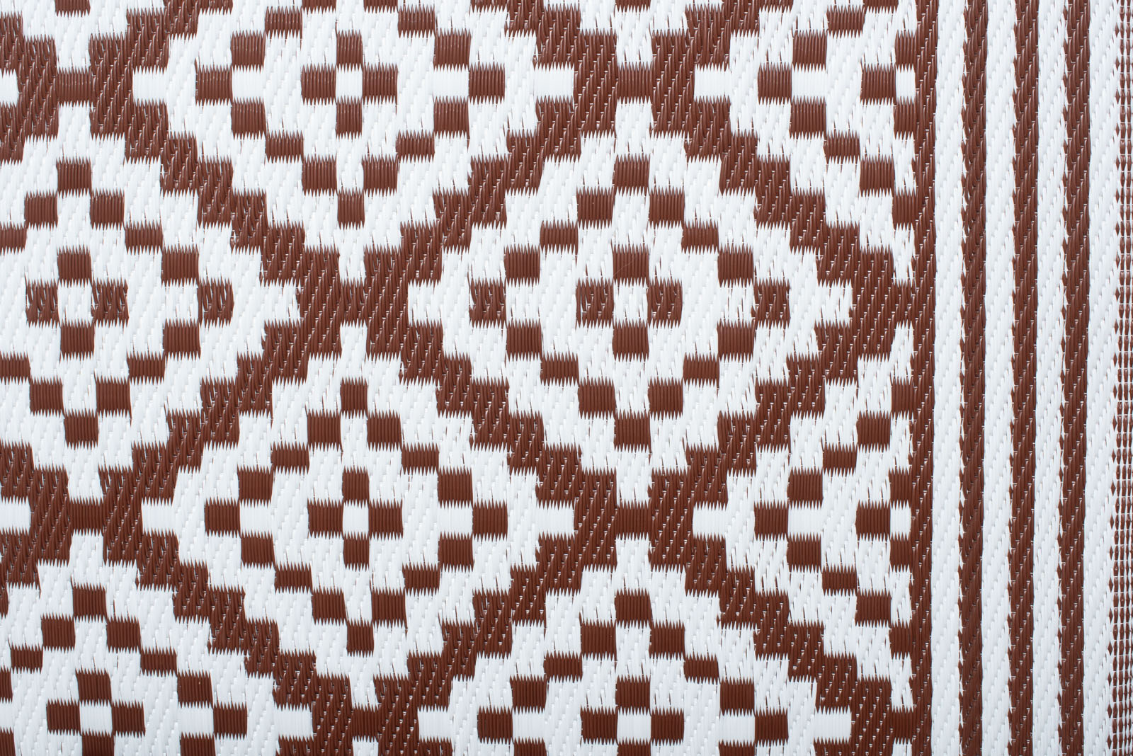 Garten Teppich Outdoor Kunststoffteppich AUSTIN braun 240x300 cm Terrasse Balkon