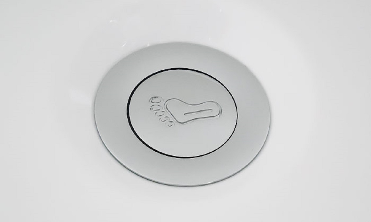 Badewanne MAGGIORE schwarz 170 x 80 cm