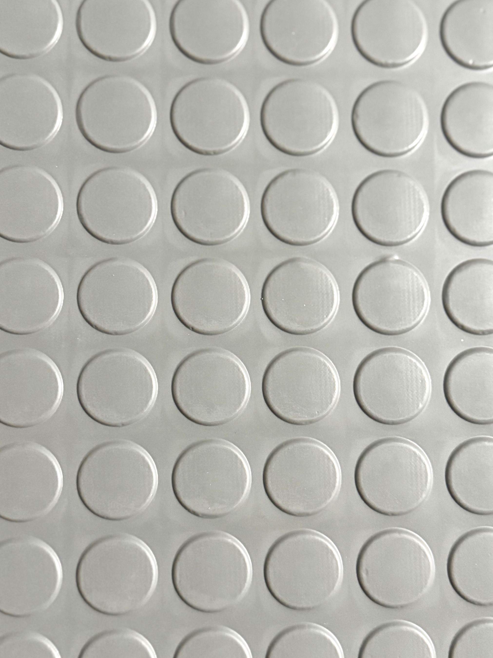 Gummimatte grau coin Bodenmatte in verschiedenen Längen, Breite:1.2 m