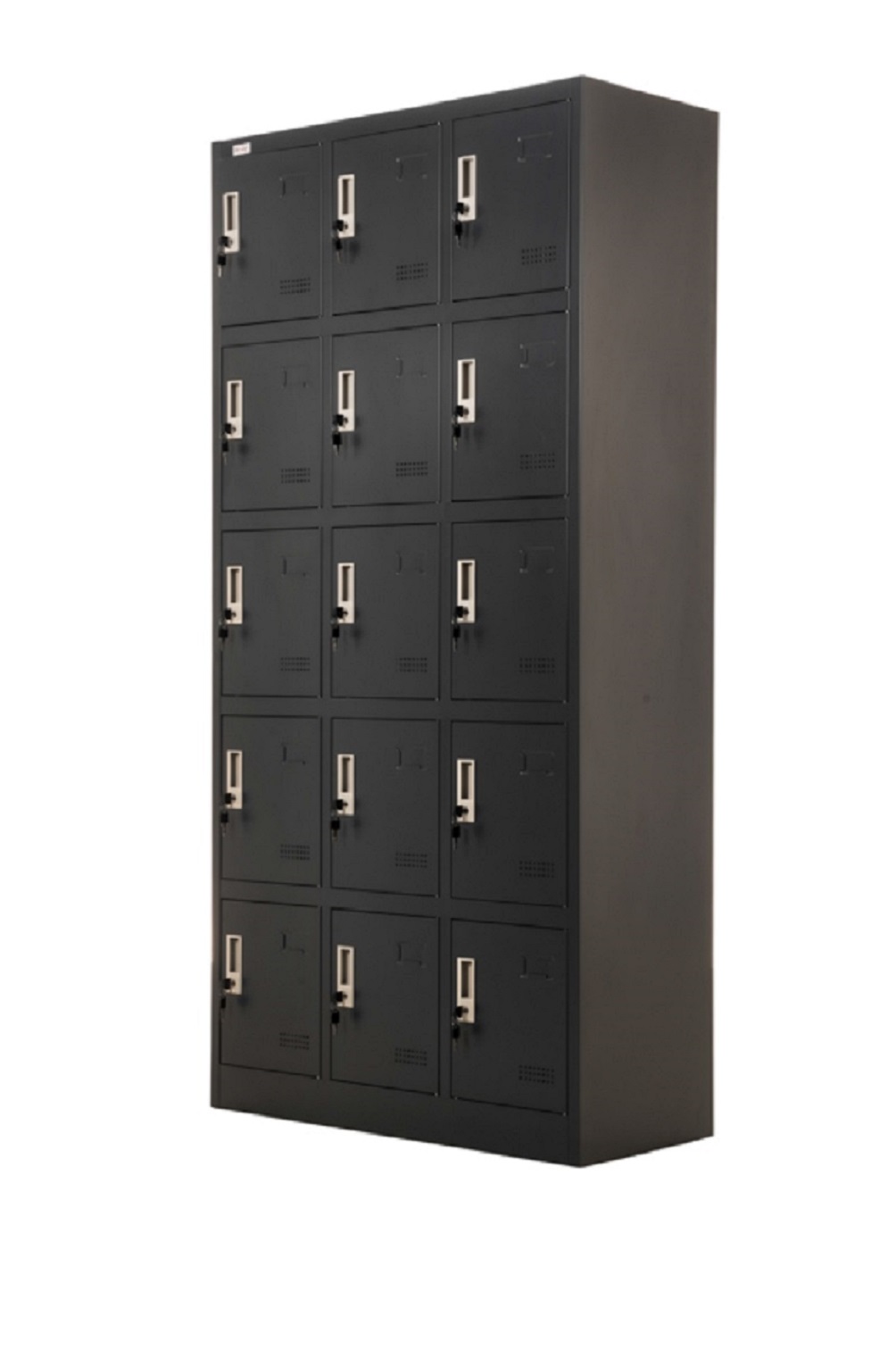 Steel Office-Cabinet BUDAPEST locker 1door dark grey