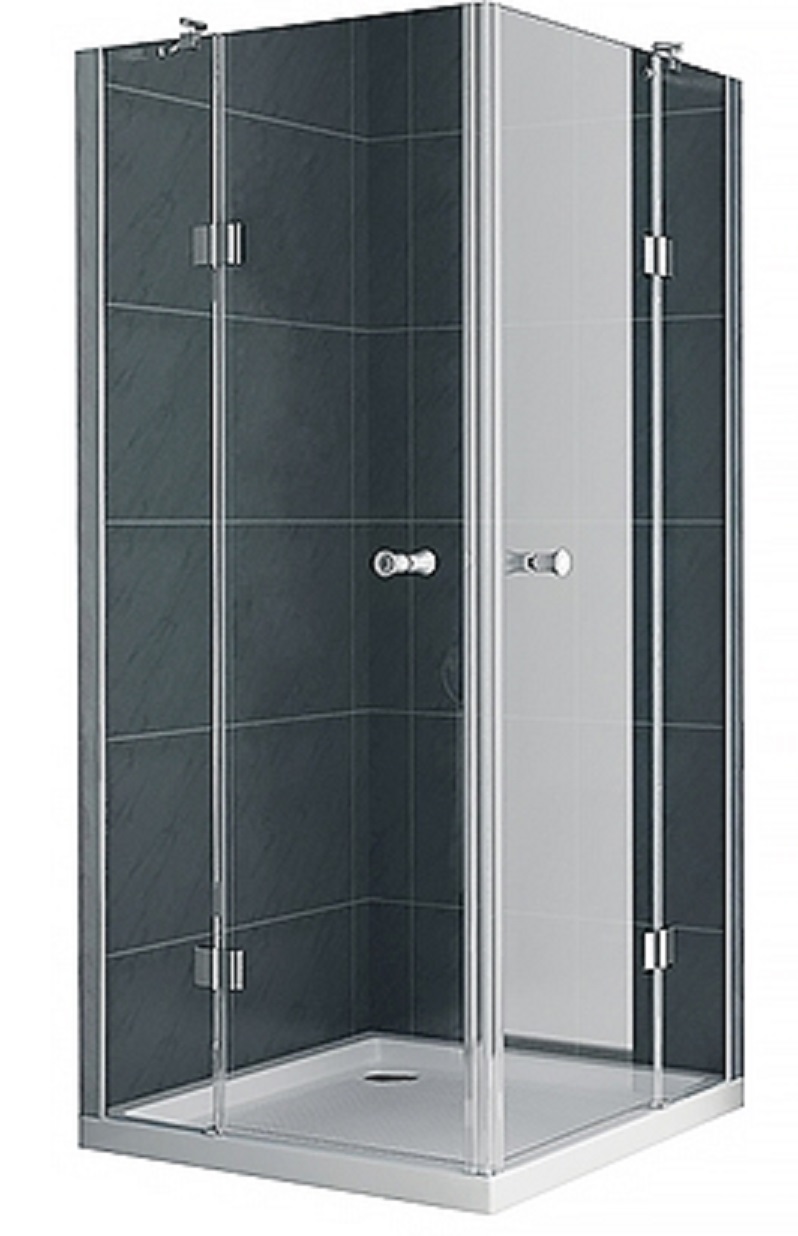 Glasdusche VERONA Klarglas Duschkabine 100 x 100 x 190 cm