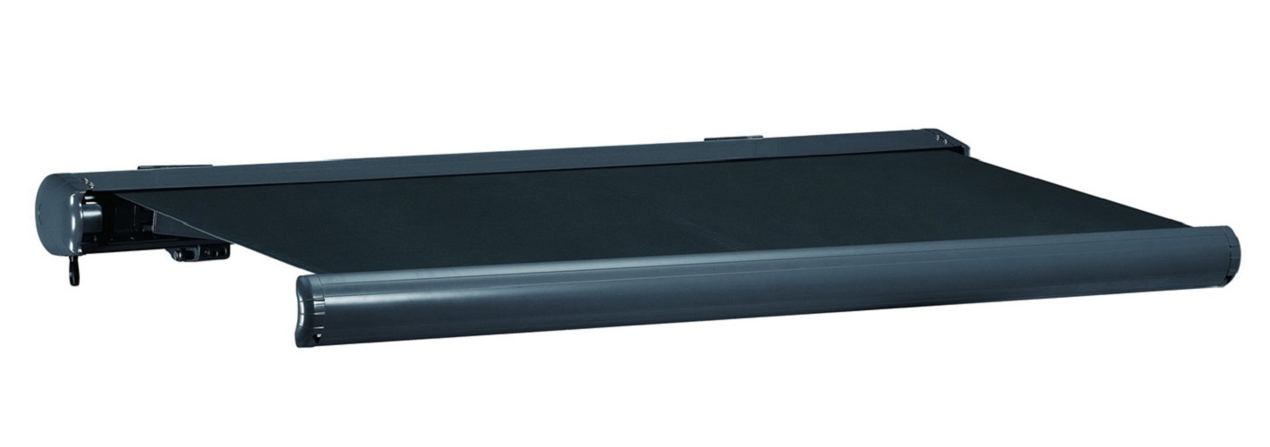 Elektrische Markise Vollkassettenmarkise SUNSHADE anthrazit 5 x 3 m Kasettenmarkise