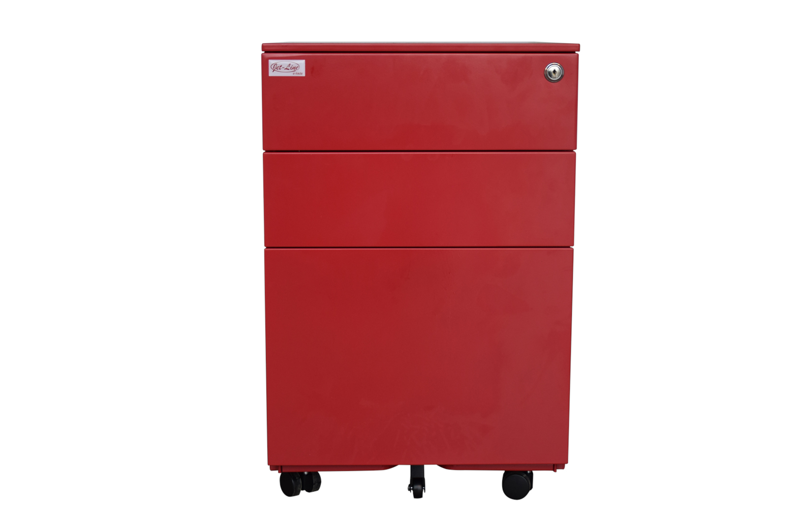 Jet-Line Office Roller-Container, red