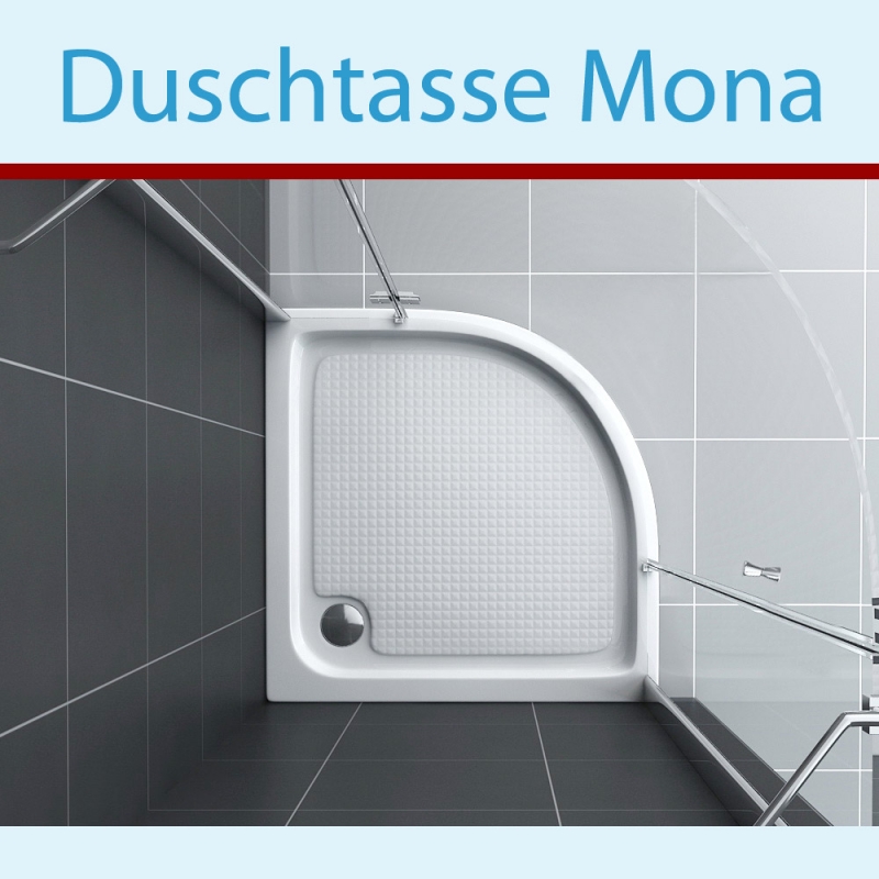 Duschtasse Mona 90 x 90 cm Tasse Dusche Jet-Line Duschwanne Duschboden weiß Badezimmer Bad