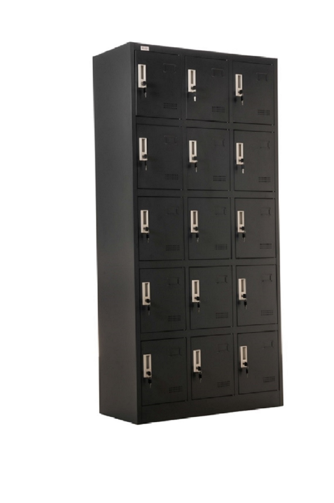 Steel Office-Cabinet BUDAPEST locker 1door dark grey