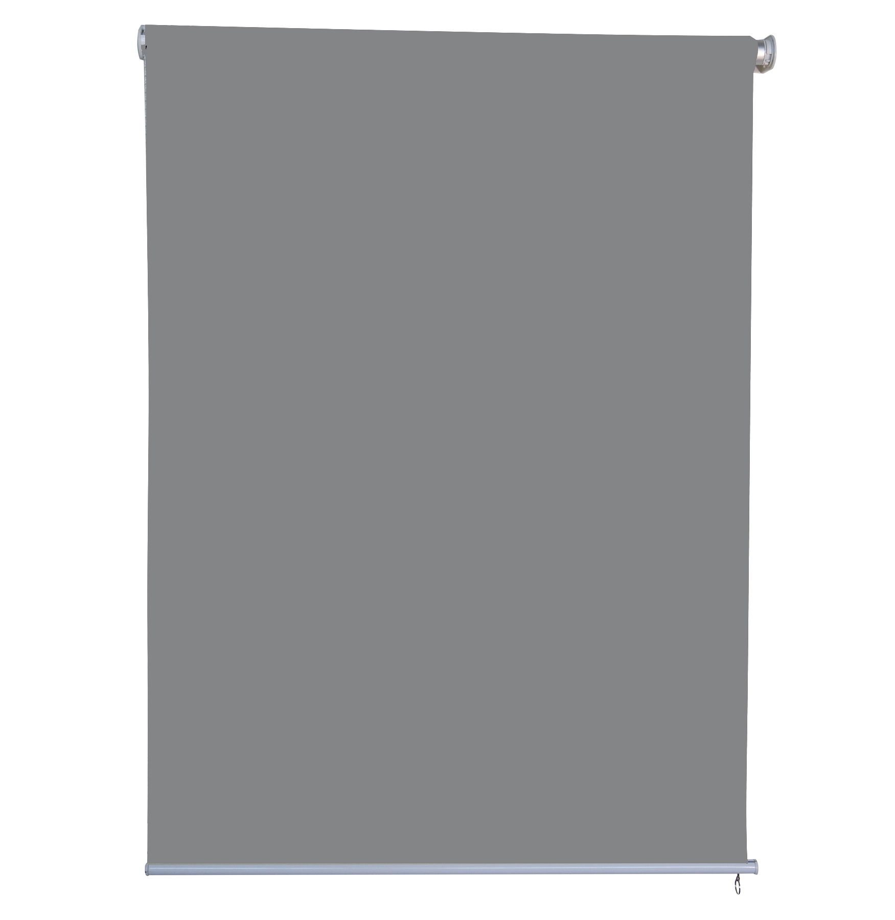 Sichtschutzrollo 1.0x2.3m hellgrau Terrasse Balkon