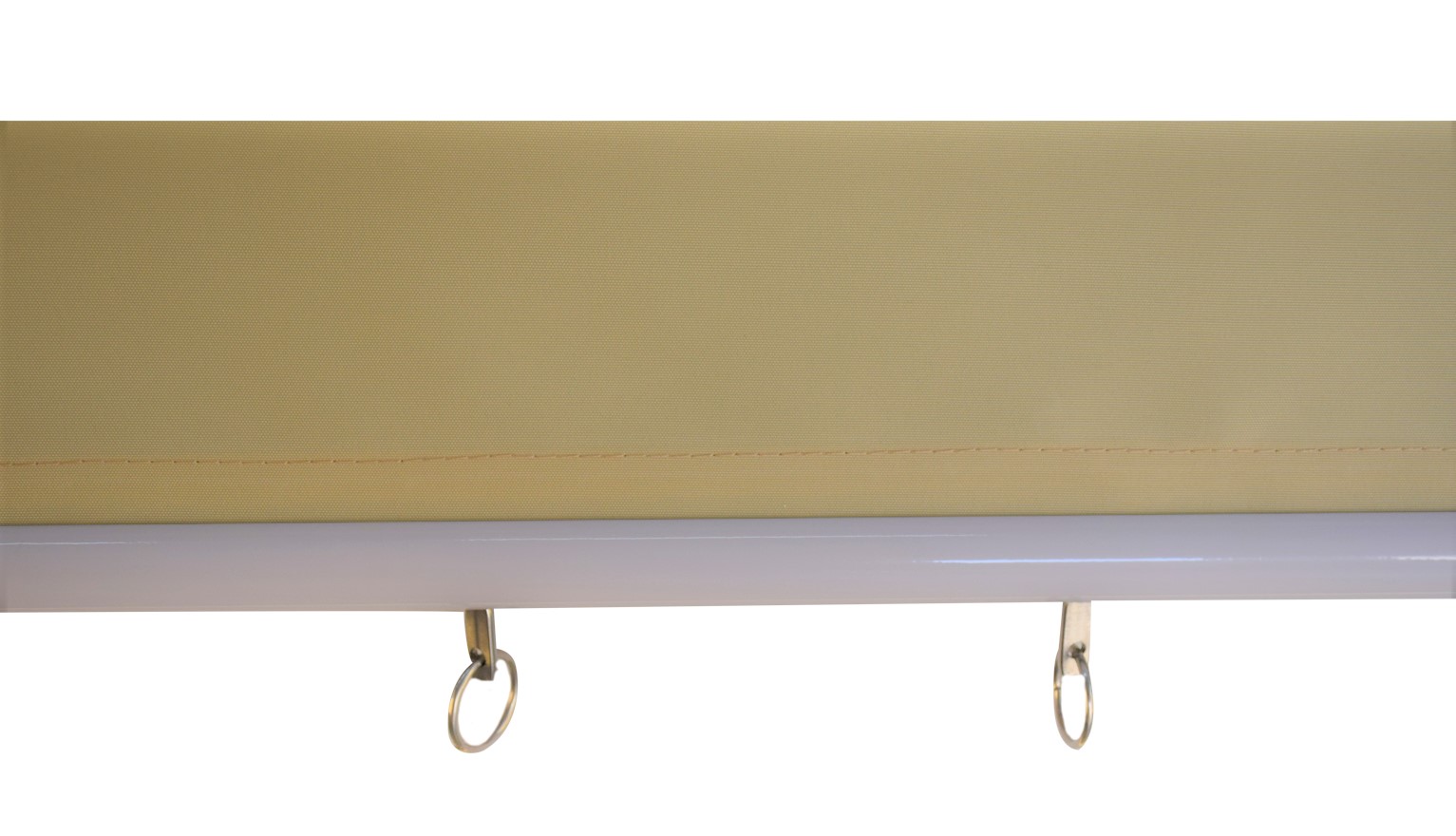 Vertikalmarkise 1.2x2.3 m Balkonmarkise Beschattung von Jet-Line Kassettenrollo beige