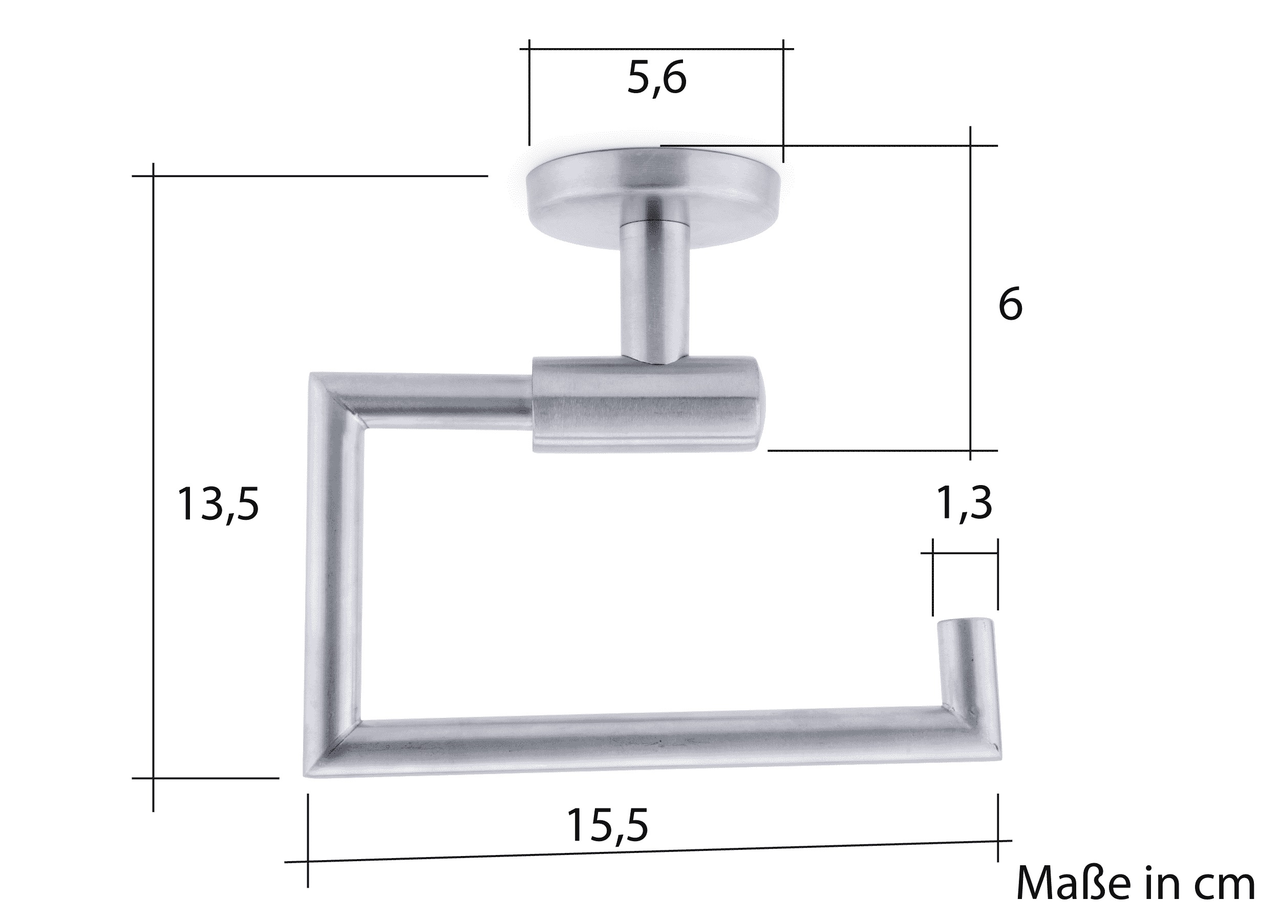 Toilettenpapierhalter Edelstahl