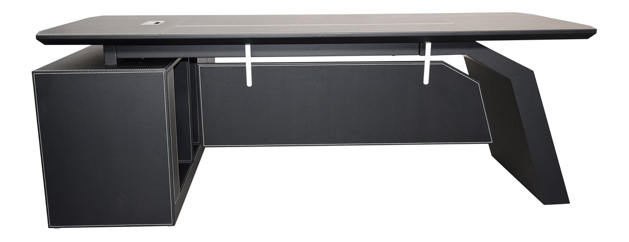 Schreibtisch PITTSBURGH schwarz Bueromoebel Chef Schreibtisch
