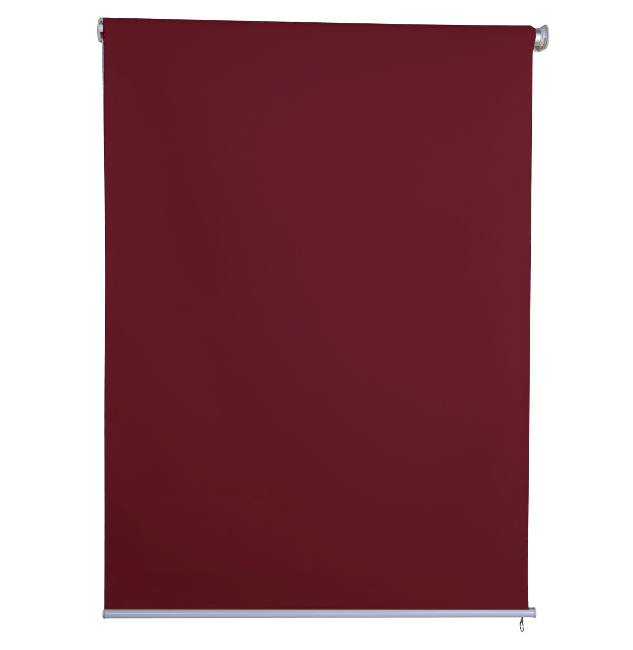 Vertikalmarkise Balkon Rollo Outdoor Sichtschutzrollo 1,6 x 2,3 m bordeaux Außenrollo