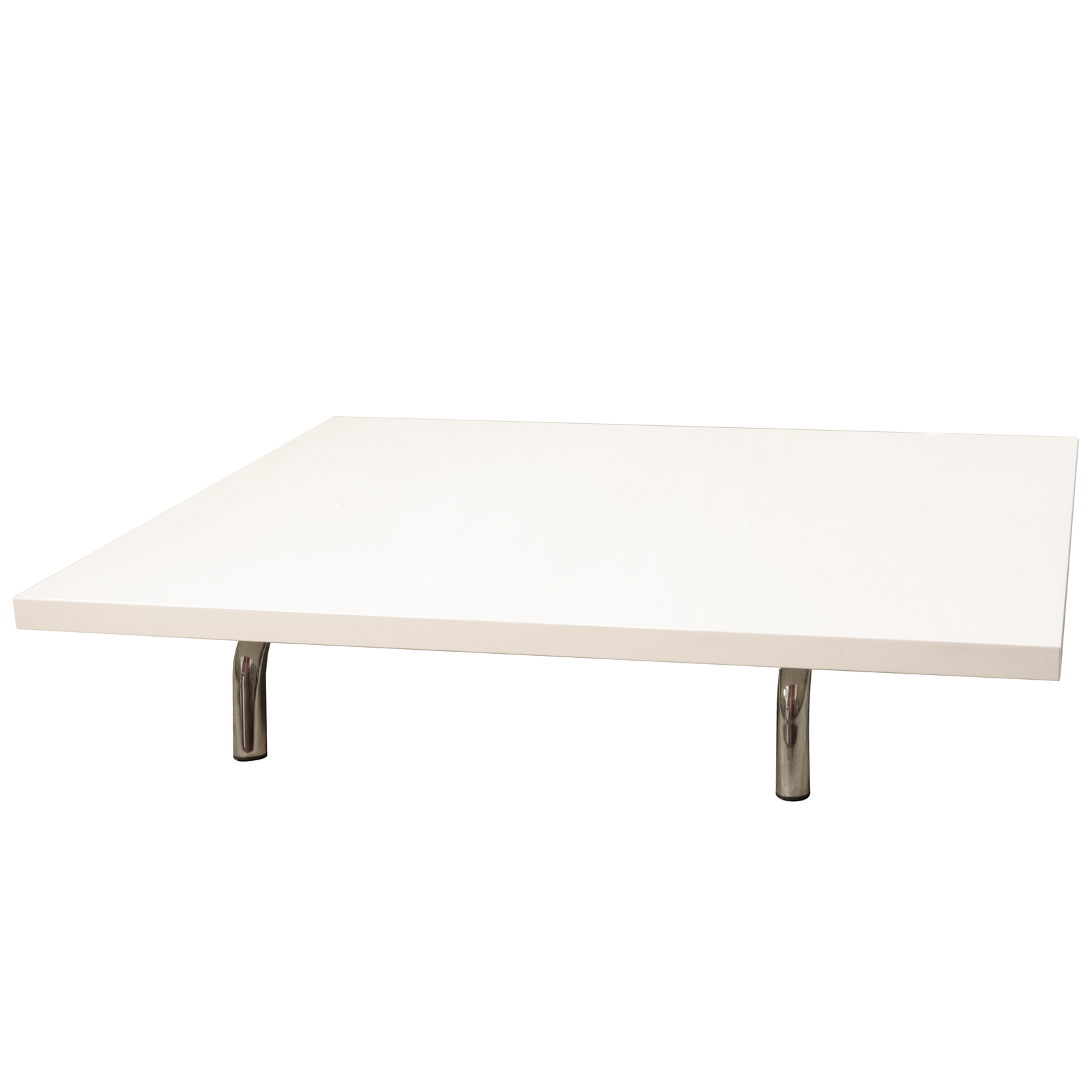 Lounge Tisch Neuss in weiss hochglanz