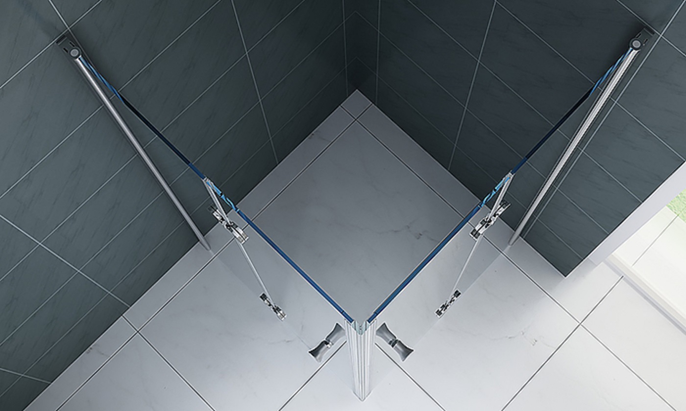Faltdusche 100 x 100 x 200cm klarglas