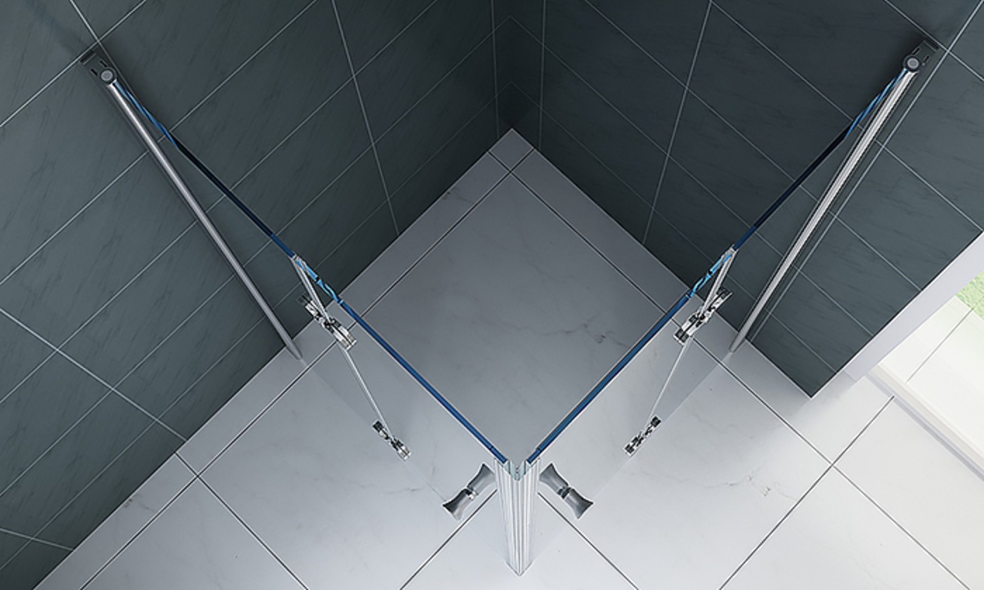 Folding shower 1000 x 1000 x 2000 mm