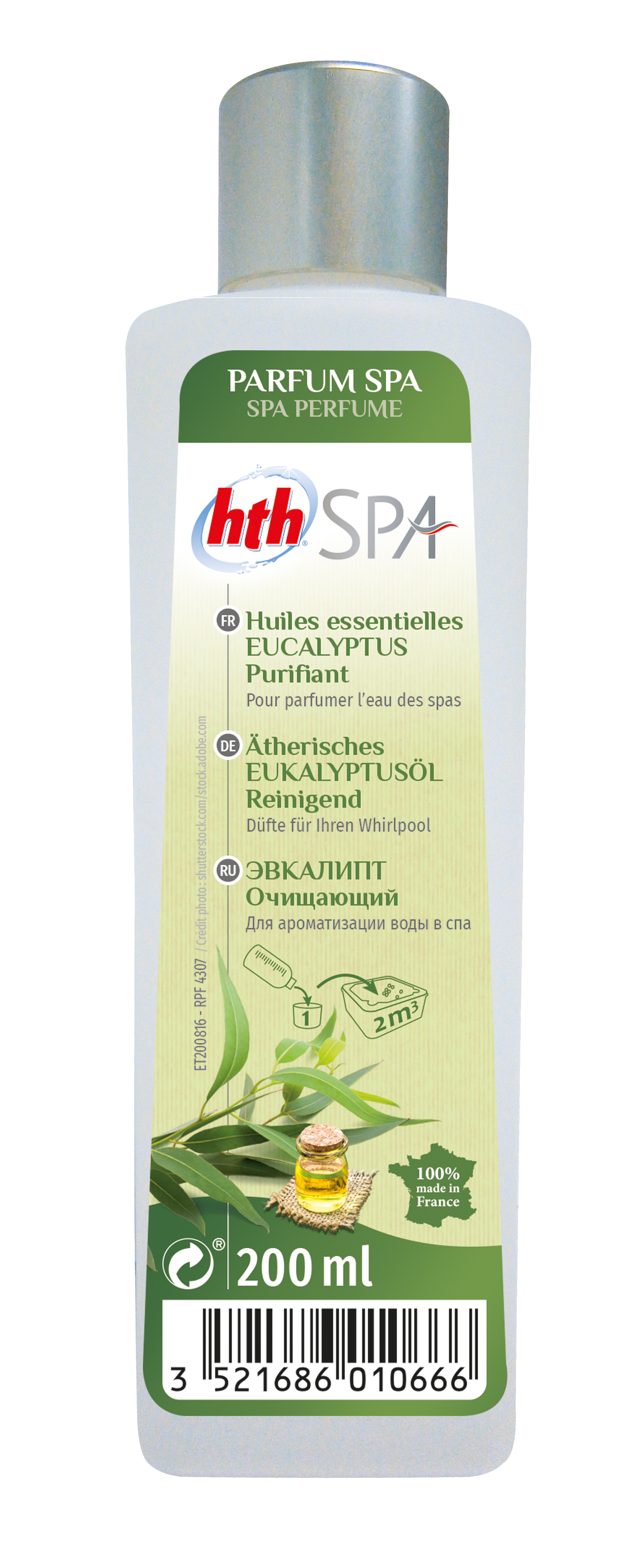 Spa Duft Eucalyptus Duft  reinigend von HTH für Ihren Outdoor Spa Duftaroma Duft Düfte