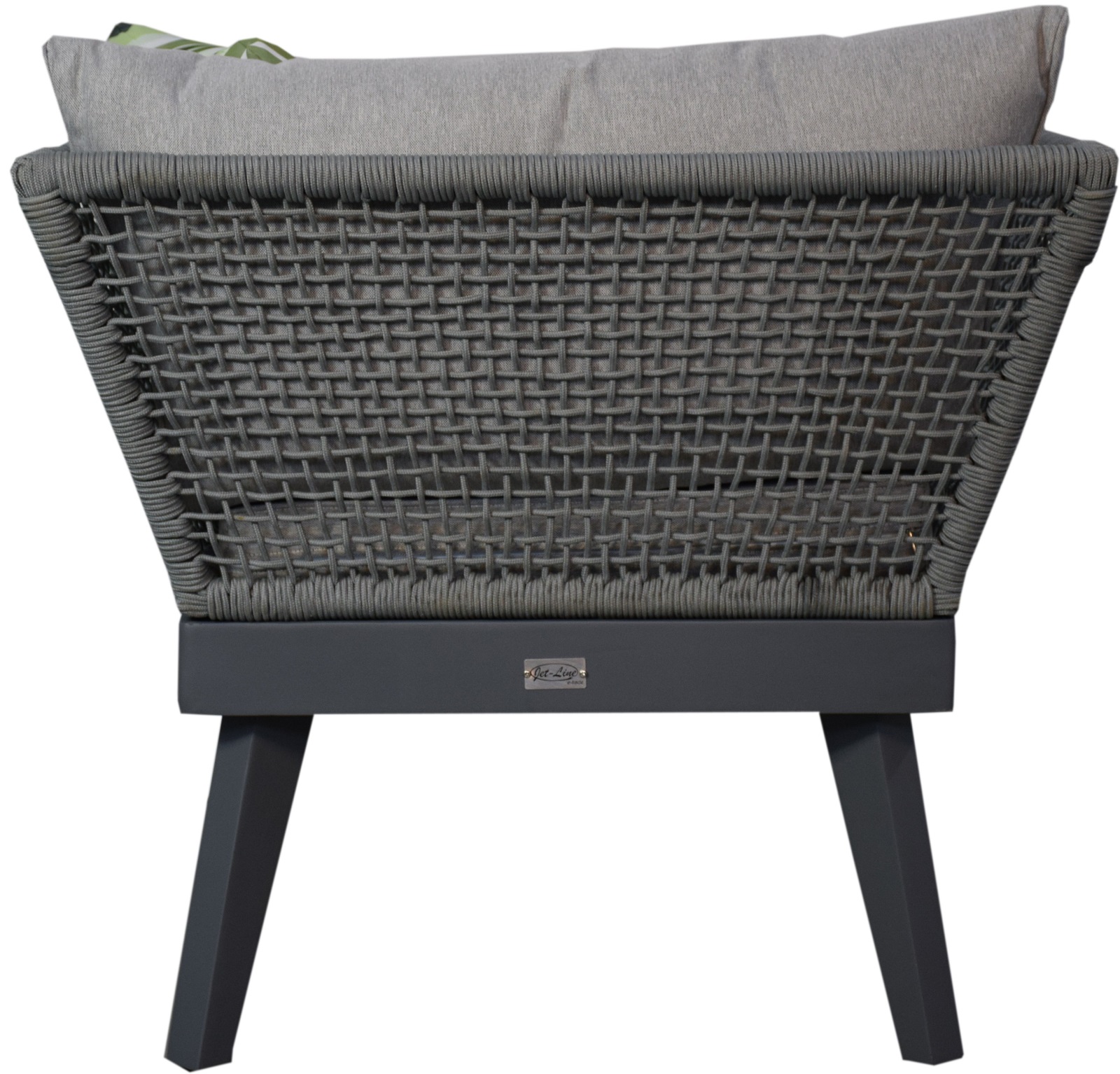 Armchair for garden set Cuba gray