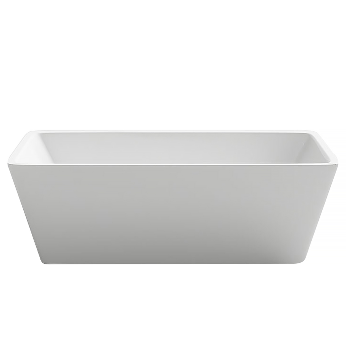 Badewanne WETZIKON II 170 x 80 cm weiß