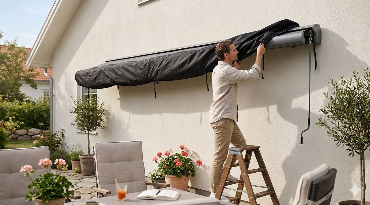 Abdeckplane für Gelenkarmmarkise 4m