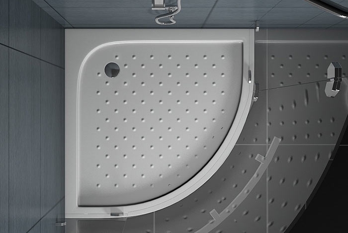 Duschtasse Rimini 80 x 80 cm Tasse Glas Dusche Jet-Line Duschwanne Duschboden Bad Badezimmer