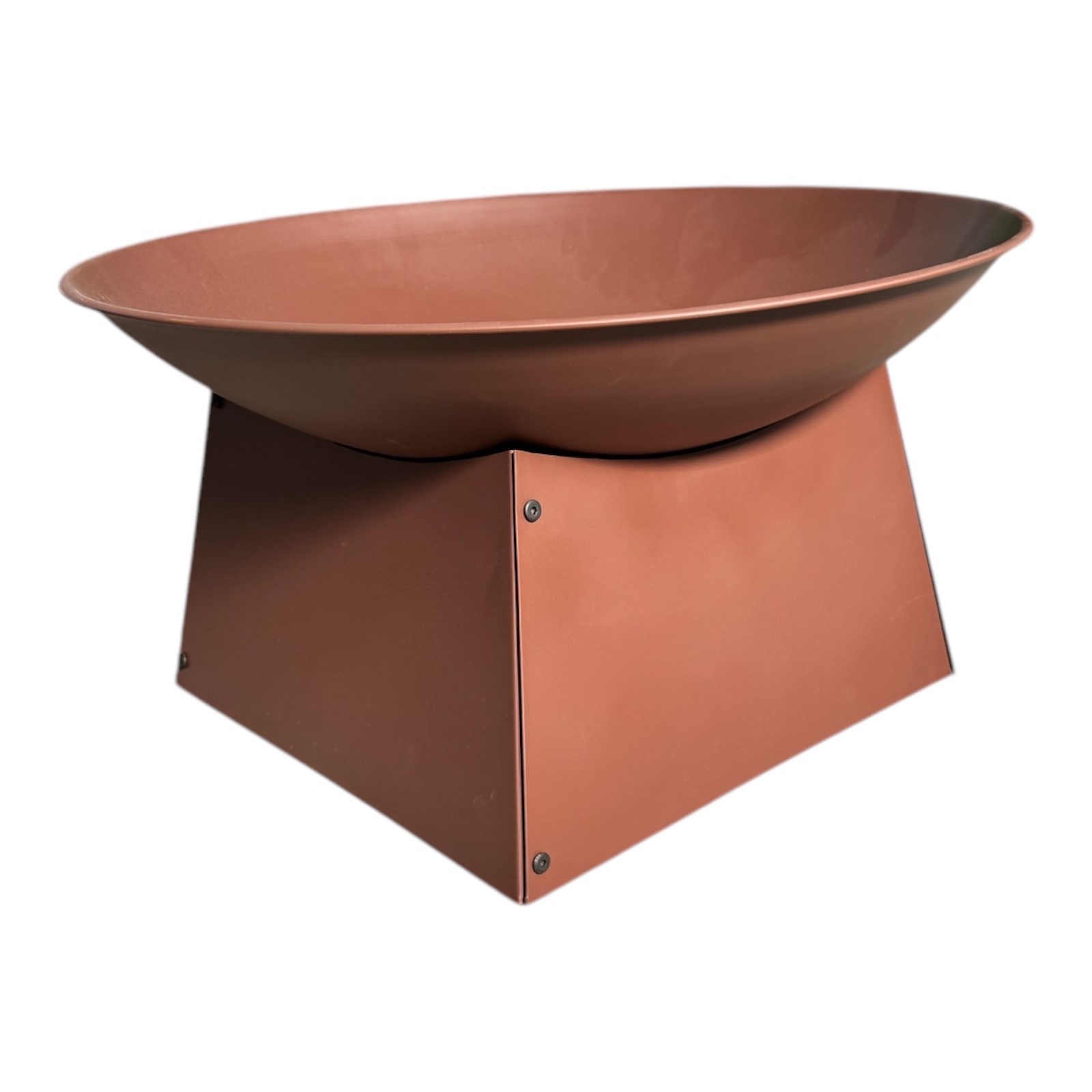 Feuerstelle Pueblo 57x33cm Garten Rostoptik Terrasse Ofen Grill Feuerschale Feuerkorb