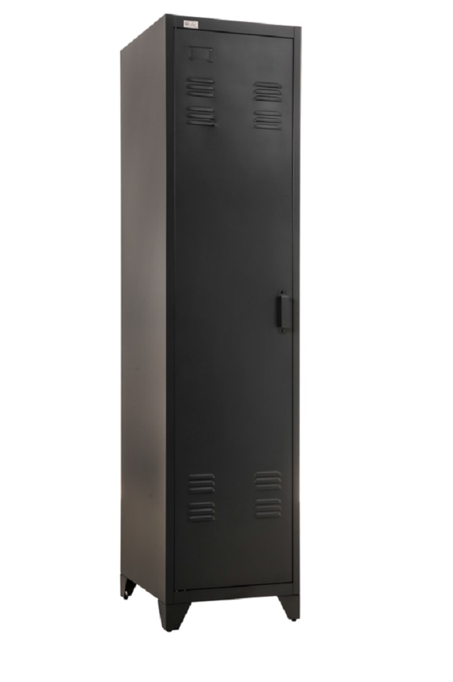 Steel Office-Cabinet PETROW anthracite/dark-gray locker