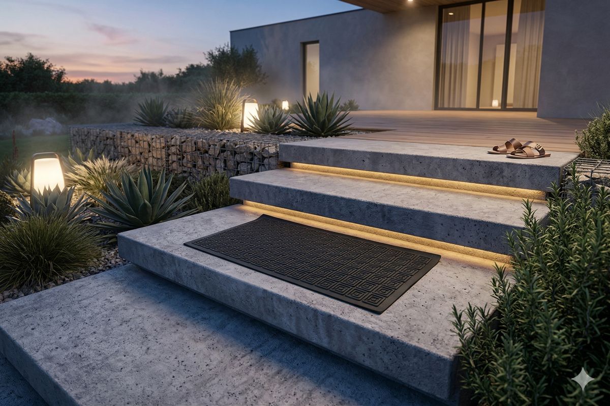 Stufenmatten TRAPA Außenbereiche Treppenmatten