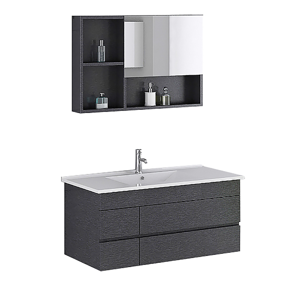 Bath Set Appenzell black