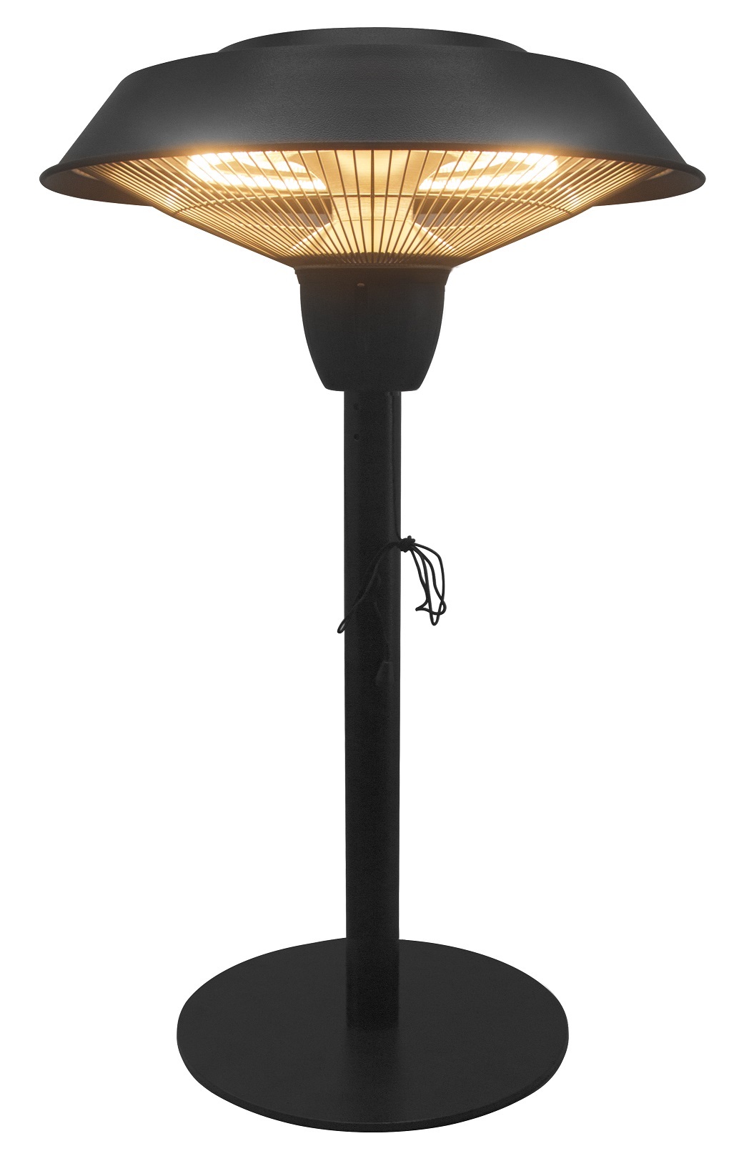 Electric patio heater POLLUX table lamp 1500 W