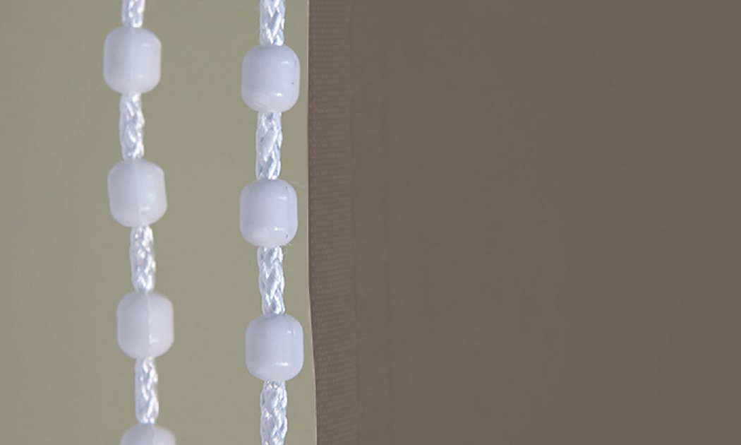 Sichtschutzrollo 1.0x2.3m braun