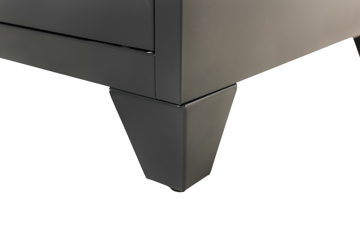 Steel Office-Cabinet PETROW anthracite/dark-gray locker