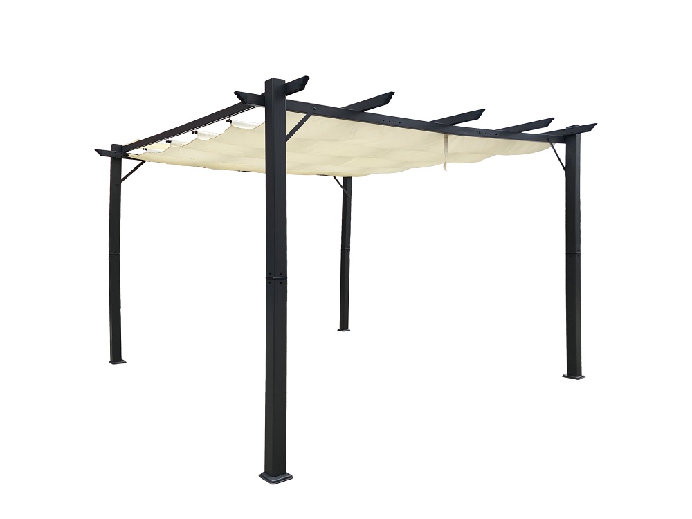 Pavillon  LUXOR LIGHT 3x4m anthracite-beige