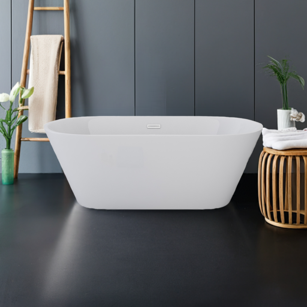 Badewanne LAUSANNE II weiss 170x80 cm
